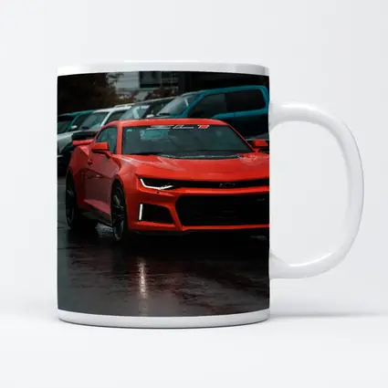 Chevrolet Camaro ZL1 Wet Parking Lot