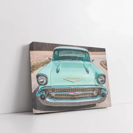 1957 Chevrolet Bel Air Front View Road