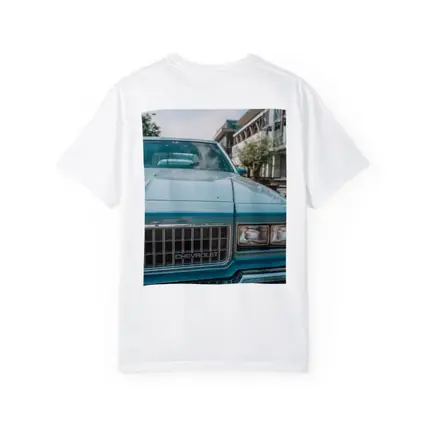 Classic Chevrolet Blue Hood Street Scene