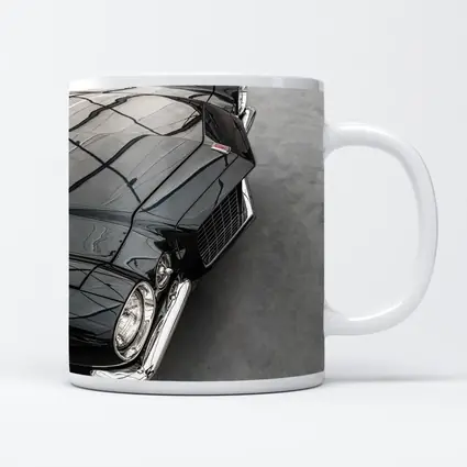 Black Chevrolet Camaro Classic Muscle Car