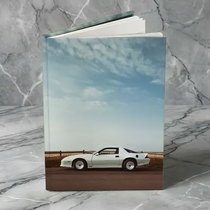 Chevrolet Camaro White Classic Under Open Sky
