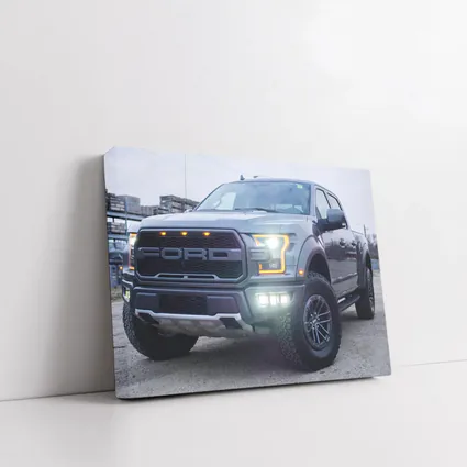 Ford F-Series Raptor Truck Urban Setting