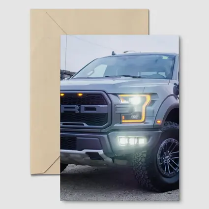 Ford F-Series Raptor Truck Urban Setting