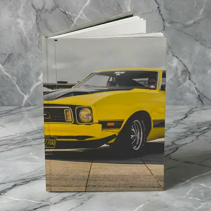 Ford Mustang Mach One Yellow Classic Car