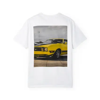 Ford Mustang Mach One Yellow Classic Car