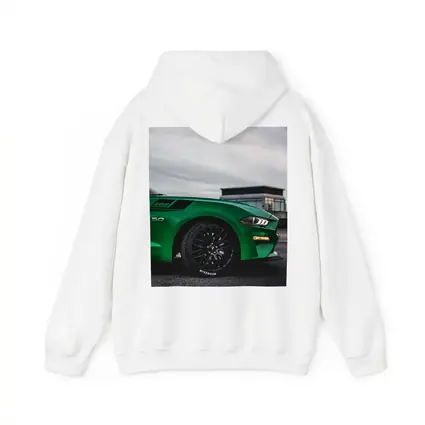 Ford Mustang Green Boss 302 Overcast Sky
