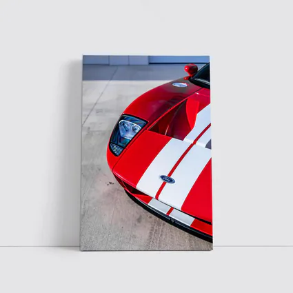 Red Ford GT front 2021