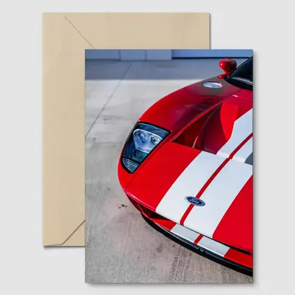 Red Ford GT front 2021