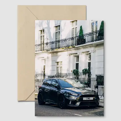Ford Focus RS Black London Street