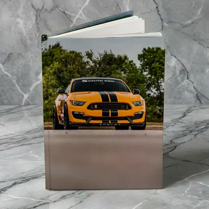 Ford Mustang Shelby GT350 Orange Street Shot