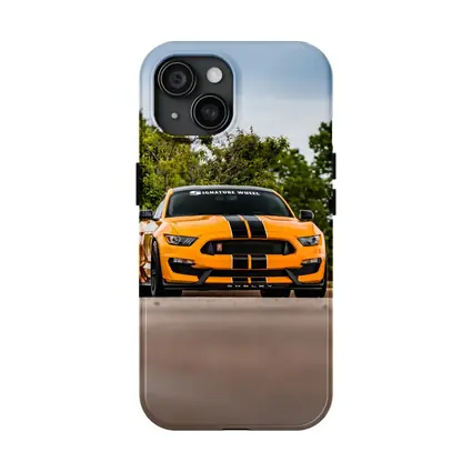 Ford Mustang Shelby GT350 Orange Street Shot