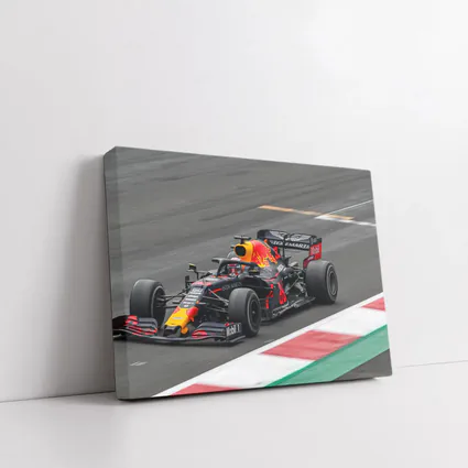 Red Bull Racing Formula One Car On Track