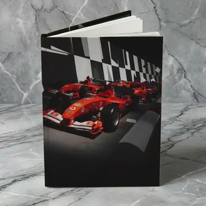 Ferrari Formula One Cars Dark Museum Display