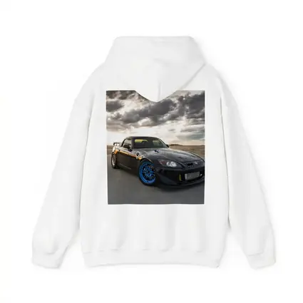 Honda S2000 Black Sports Car Dramatic Sky