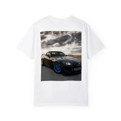 Honda S2000 Black Sports Car Dramatic Sky