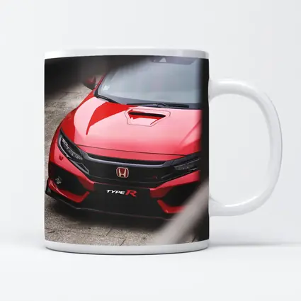 Honda Civic Type R Red Front View