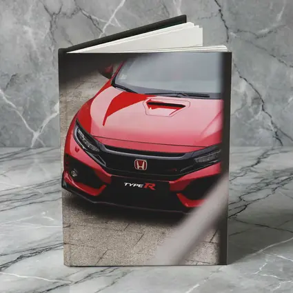 Honda Civic Type R Red Front View