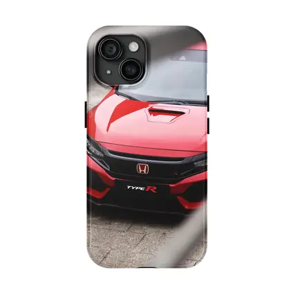 Honda Civic Type R Red Front View