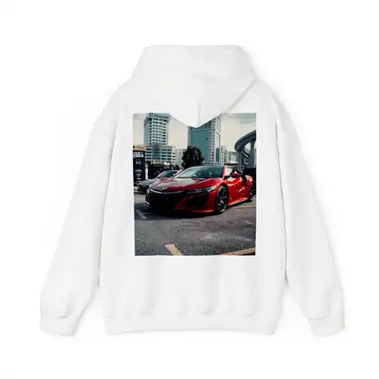 Honda NSX Red Supercar City Street
