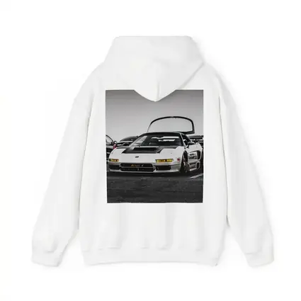 Acura NSX White Wide Body Car Meet