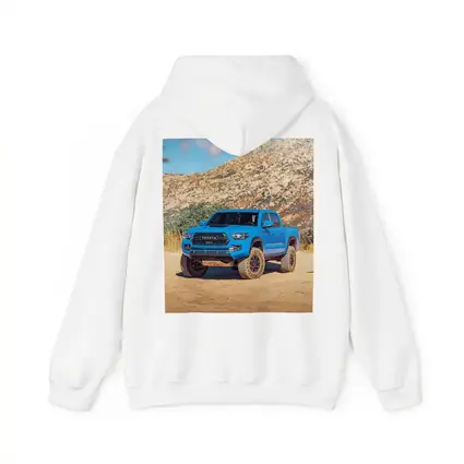 Toyota Tacoma TRD Blue Truck Dirt Trail