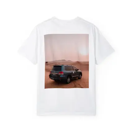 Toyota Land Cruiser Desert Sand Dunes Sunset