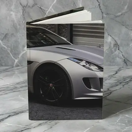 Jaguar F-Type Coupe Parked City Street