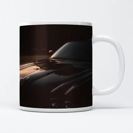 Black Chevrolet Corvette Classic Muscle Car