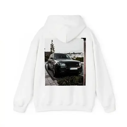 Black Range Rover Parked Residential Street