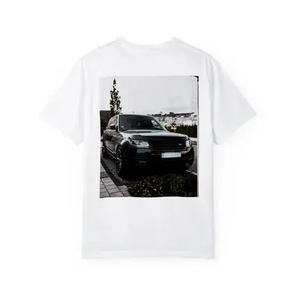 Black Range Rover Parked Residential Street