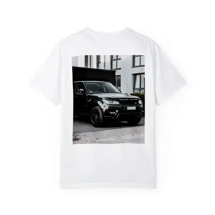 Black Range Rover Sport Parked Outside House
