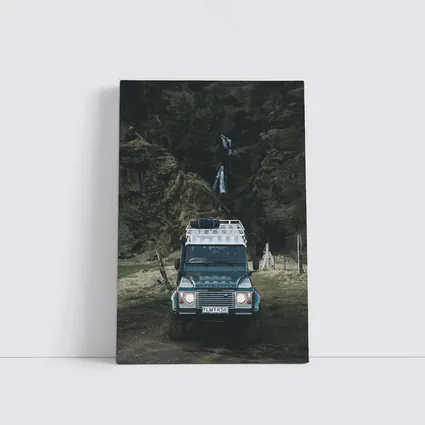 Land Rover Defender Dark Canyon Waterfall