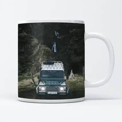 Land Rover Defender Dark Canyon Waterfall