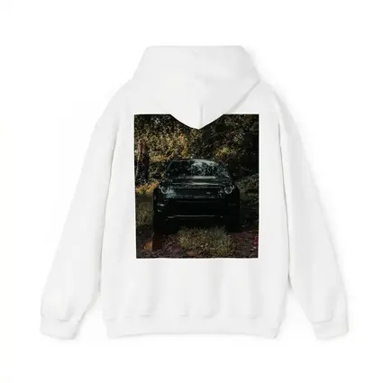 Black Land Rover Discovery Forest Trail