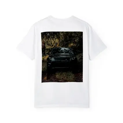 Black Land Rover Discovery Forest Trail