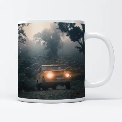 Land Rover Defender Misty Jungle Forest Trail