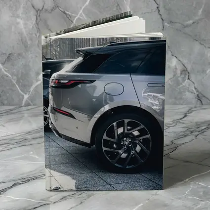 Range Rover Velar Silver SUV Urban Street