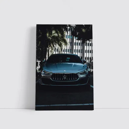 Maserati Ghibli Front View Urban Street