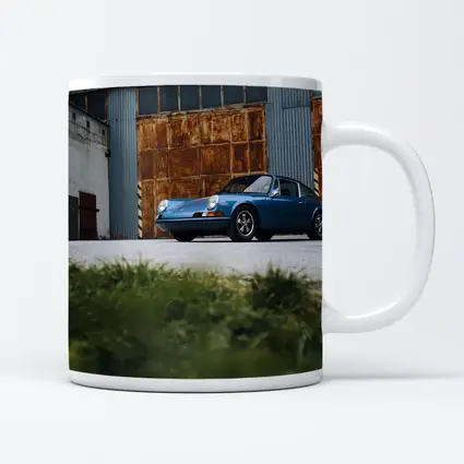Classic Porsche 911 Blue Rusty Warehouse