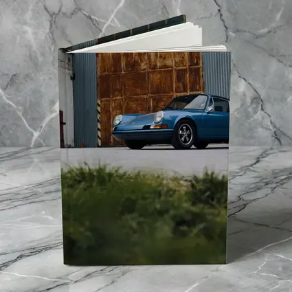 Classic Porsche 911 Blue Rusty Warehouse