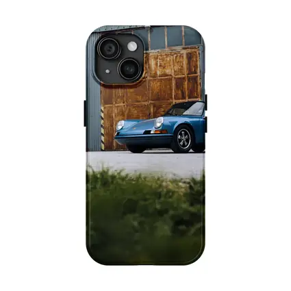Classic Porsche 911 Blue Rusty Warehouse