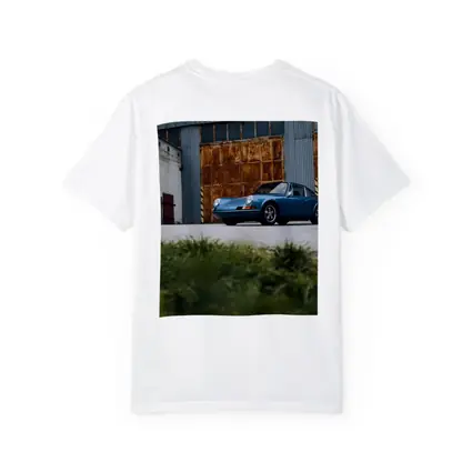Classic Porsche 911 Blue Rusty Warehouse