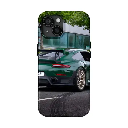 Porsche 911 GT2 RS Green Street