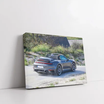 Porsche 911 Targa Gray Coastal Road Drive