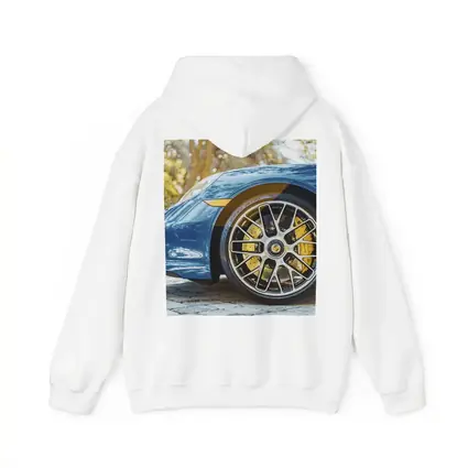 Porsche 911 Blue Detail Yellow Brake Calipers