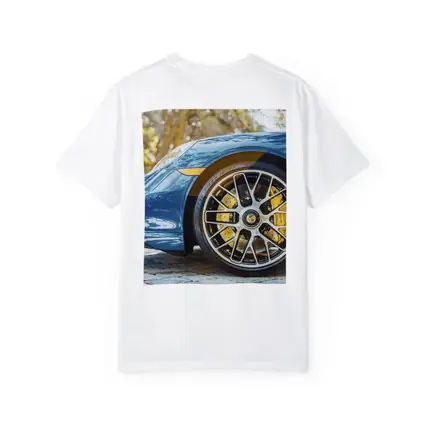 Porsche 911 Blue Detail Yellow Brake Calipers