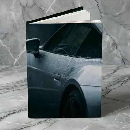 Porsche 911 Silver Rain Wet Dark