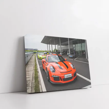 Porsche 911 GT3 RS Orange Track Day