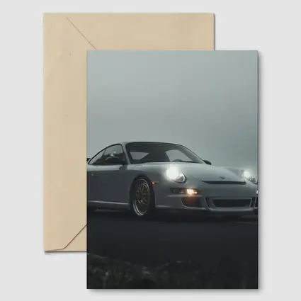 Porsche 911 GT3 Foggy Road Gray