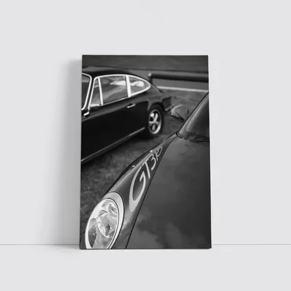 Porsche GT3 RS Classic Black and White